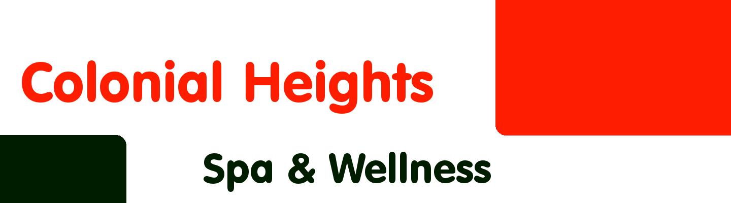 Best spa & wellness in Colonial Heights - Rating & Reviews
